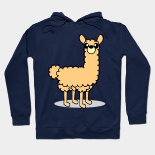 Cute Llama Character Hoodie